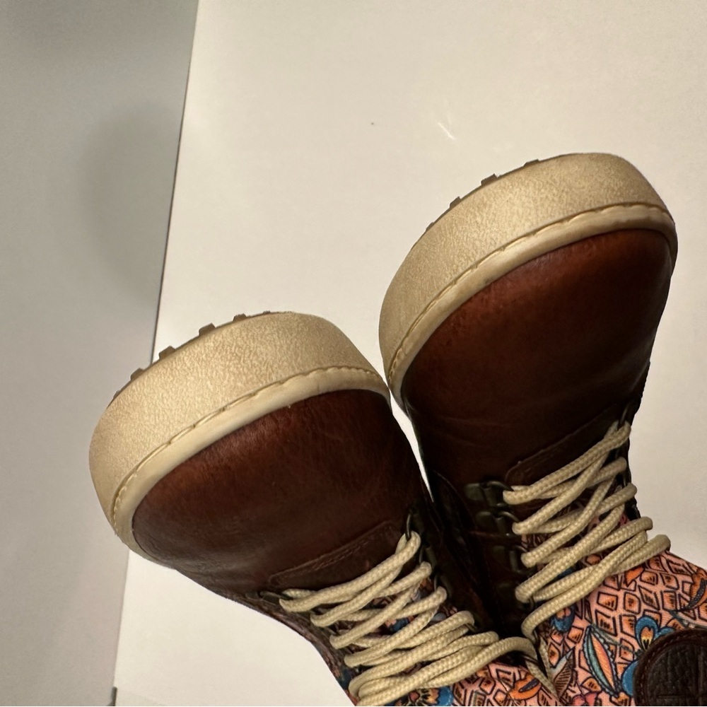 Inkkas Kali Camping Boot | High-Top Leather Lace-up Boot Size 10 - Picture 8 of 15